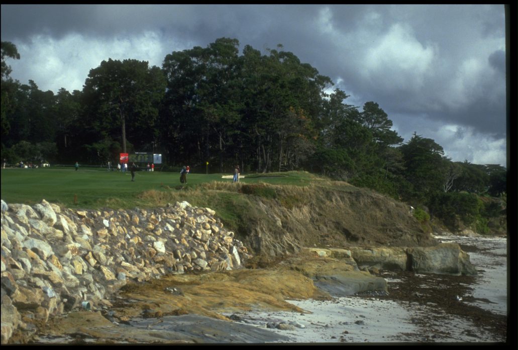 AT&T Pebble Beach 4th hole Getty Images